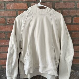 lululemon athletica Light Cream Hoodie Pullover
